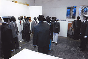 groep figuren in atelier